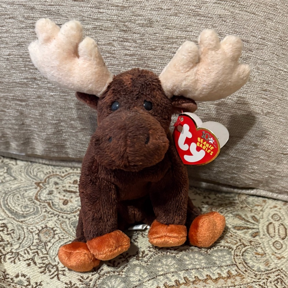 Ty Beanie Babies Zeus the Moose